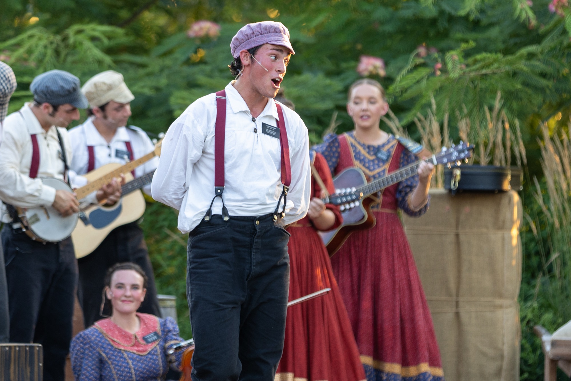 Stage performance — Nathan Murset