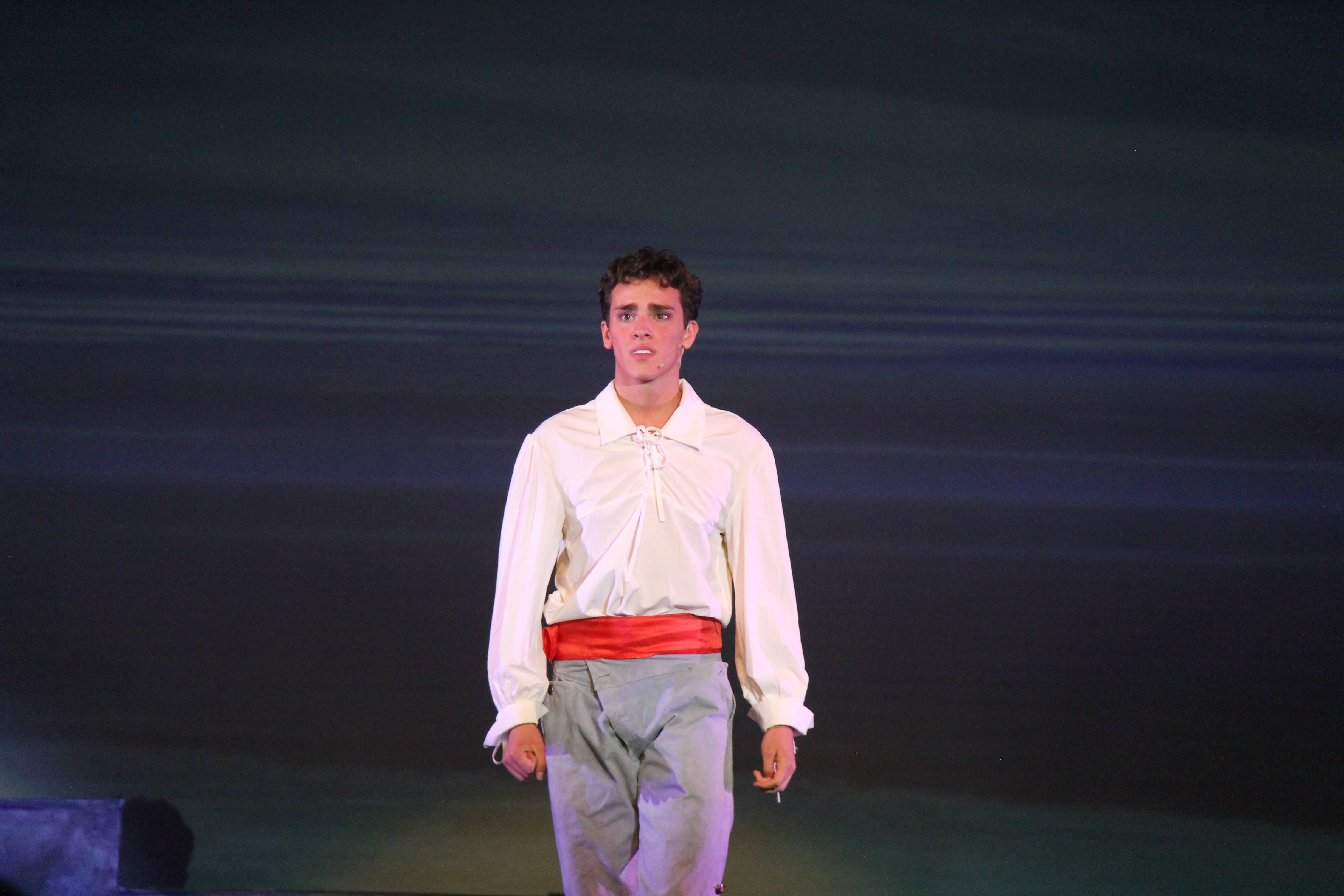 Stage performance — Nathan Murset
